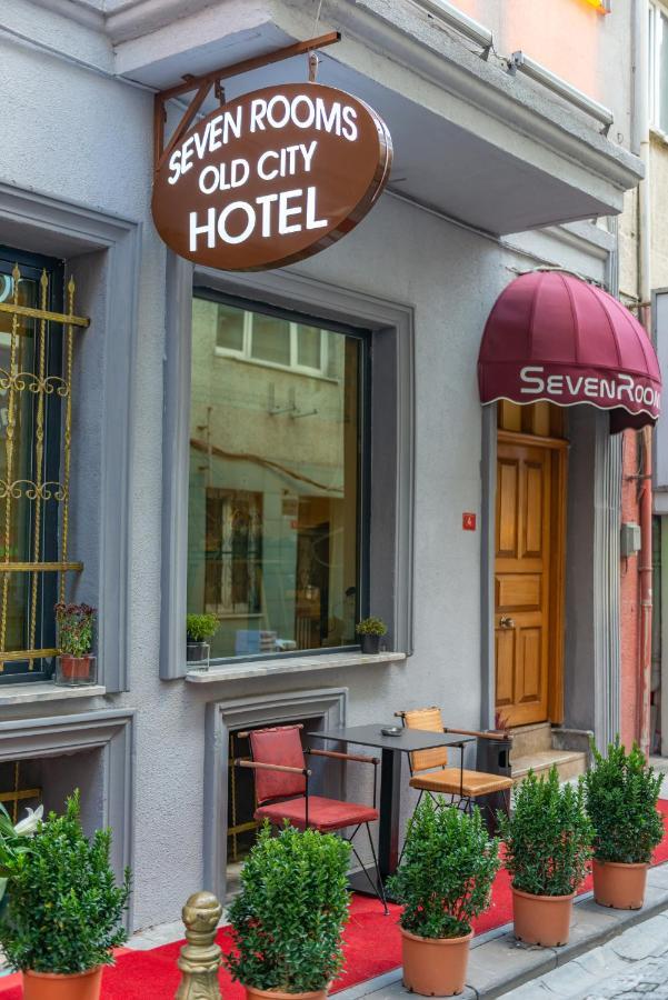 Seven Rooms Oldcity Hotel 이스탄불 외부 사진