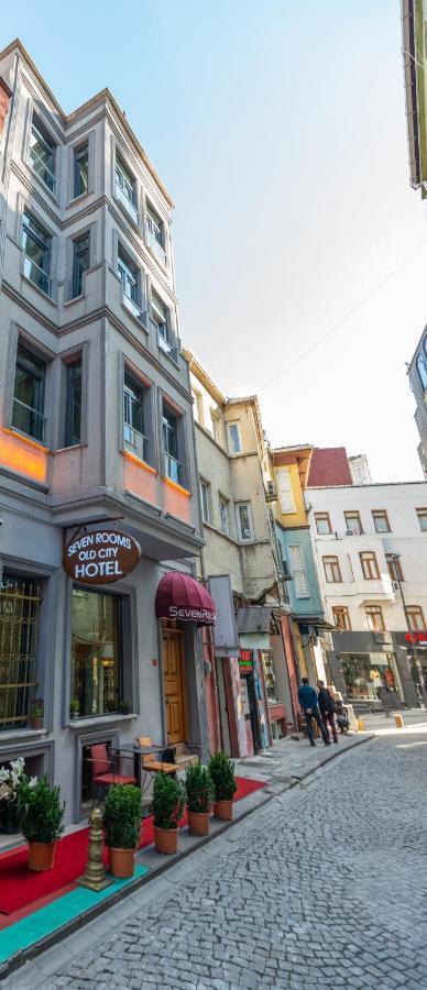 Seven Rooms Oldcity Hotel 이스탄불 외부 사진